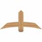 Ekena Millwork Bellingham Timber Gable Bracket, Western Red Cedar, 48"W x 22"H x 5 1/2"D x 5 1/2"F, 11/12 Pitch GBW048X22X0606BEL00SWR - alternate 1
